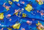 Jersey Digitaldruck - Spongebob - blau
