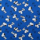 Jersey Digitaldruck - Snoopy - blau