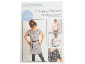 Papier-Schnittmuster Lenipepunkt - Shirt/Bluse "Sommerbluse4Teens" - Mädchen