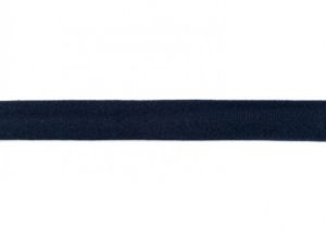 Jersey-Schrägband 20mm nachtblau