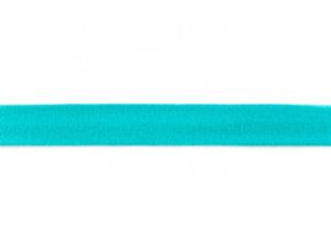 Jersey-Schrägband 20mm dunkelmint