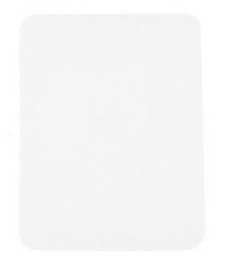 Nahaufnahme von Jeans Flicken zum Aufbügeln - 9,5cm x 12,5 cm - 2 Stück - weiß