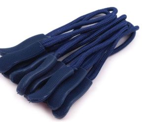 RV-Anhänger/Zipper Schlaufe 6,6 cm 10 Stück - marine