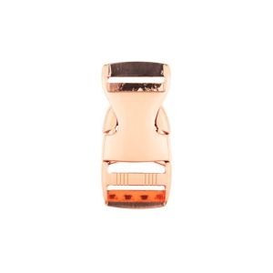Steckschnalle Metall - 25 mm - rosegold