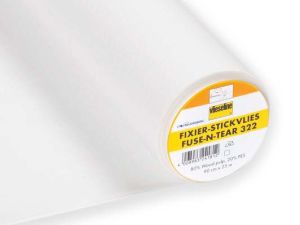Vlieseline Fixier Stickvlies 90cm - weiß