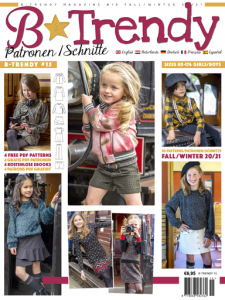 B-Trendy NR: 15 Herbst/Winter 2020/2021 - Schnittmuster-Zeitschrift für Kinder