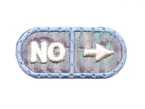 Applikation glitzer zum Aufbügeln