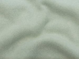 Baumwollfleece Organic Cotton super weich - 300 g/qm - meliert mint