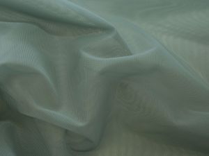 fester Feintüll - uni - taubenblau