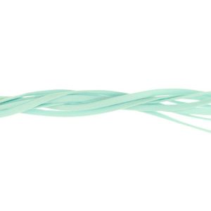 Elastisches Gummiband rund 5 mm - helles mint