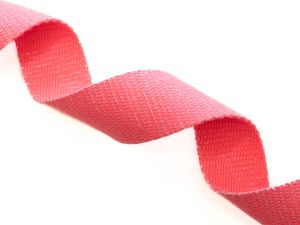 Gurtband mit Glitzerfäden 30 mm - uni - neonpink