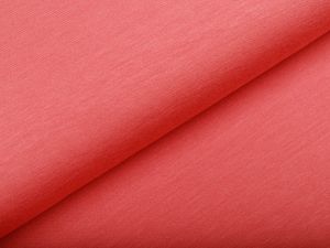 Hochwertiger Bambus Jersey - uni lachs