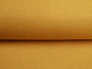 Bündchen gerippt - uni ocker