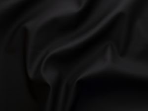 leichter Regenjackenstoff Raincoat - uni schwarz