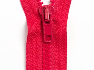 Reißverschluss teilbar 75 cm - dunkles rot
