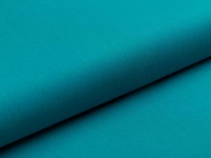 Webware Popeline Baumwolle - uni petrol