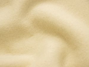 Baumwollfleece Organic Cotton super weich - 300 g/qm - uni blasses gelb