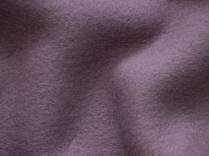 Baumwollfleece Organic Cotton super weich - 300 g/qm - uni mauve