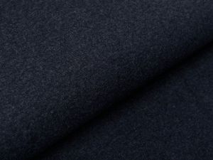 Glattes Bündchen im Schlauch - meliert marine