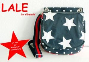 Papierschnittmuster elbmarie Saddlebag LALE - Tasche