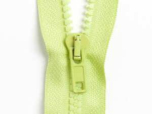 Reißverschluss teilbar 90 cm - limettengrün