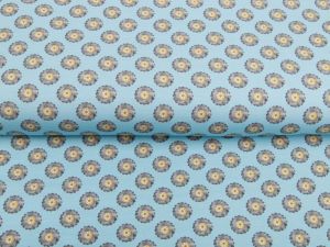 Jersey Digitaldruck - Traktorräder - blau