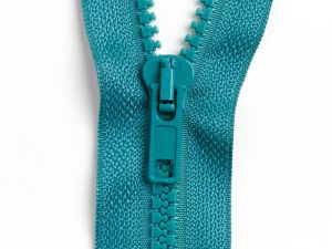 Reißverschluss teilbar 90 cm - petrol