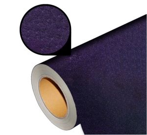 Flexfolie - PU - Plotterfolie mit Glitzereffekt 25 cm x 20 cm - indigo