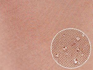 Outdoorstoff teflonbeschichtet - uni terrakotta