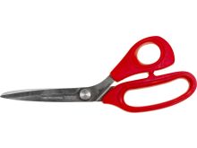 Nahaufnahme von Professional Microserration Schere 21,5 cm - rot