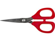 Nahaufnahme von Professional Stick- und Bastelschere 13,5 cm - rot 