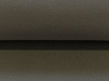 Bündchen gerippt - uni schlamm