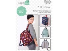 Papier-Schnittmuster Lenipepunkt  Retro.Rucksack - Rucksack