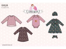 Papierschnittmuster SuperNova  GIULLIA - Mädchen