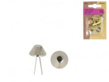 Bodennägel 4 Stück - silber