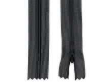 Reißverschluss nahtverdeckt nicht teilbar ca. 18 cm - anthrazit