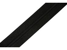 Endlosreißverschluss 3mm - schwarz