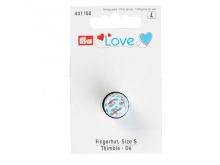 Fingerhut Gr. S Prym Love - weiß
