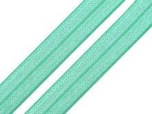 Elastisches Einfassband/Falzgummi - 20 mm glänzend - mint