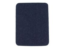 Nahaufnahme von Jeans Flicken zum Aufbügeln - 9,5cm x 12,5 cm - 2 Stück - marine