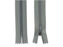 Reißverschluss nahtverdeckt nicht teilbar ca. 18 cm - dunkelgrau