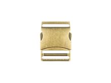 Steckschnalle Metall - 50 mm -altgold 