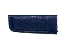 2 Kordelenden Lederimitat - uni dunkles blau