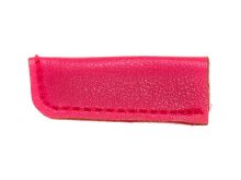 2 Kordelenden Lederimitat - uni fuchsia