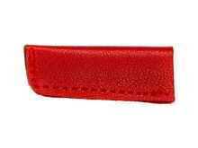 2 Kordelenden Lederimitat - uni rot