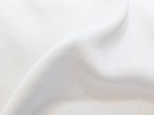 Viskose Seide gewebt - uni - weiß