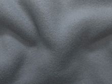 Baumwollfleece Organic Cotton super weich - 300 g/qm - rauchblau