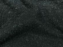 Bouclé Mantelstoff - uni - waldgrün