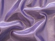 Elastischer Funktionsjersey mit Foliendruck - kleine Punkte - flieder