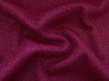 Jersey Glitzer leicht transparent - uni - helles fuchsia